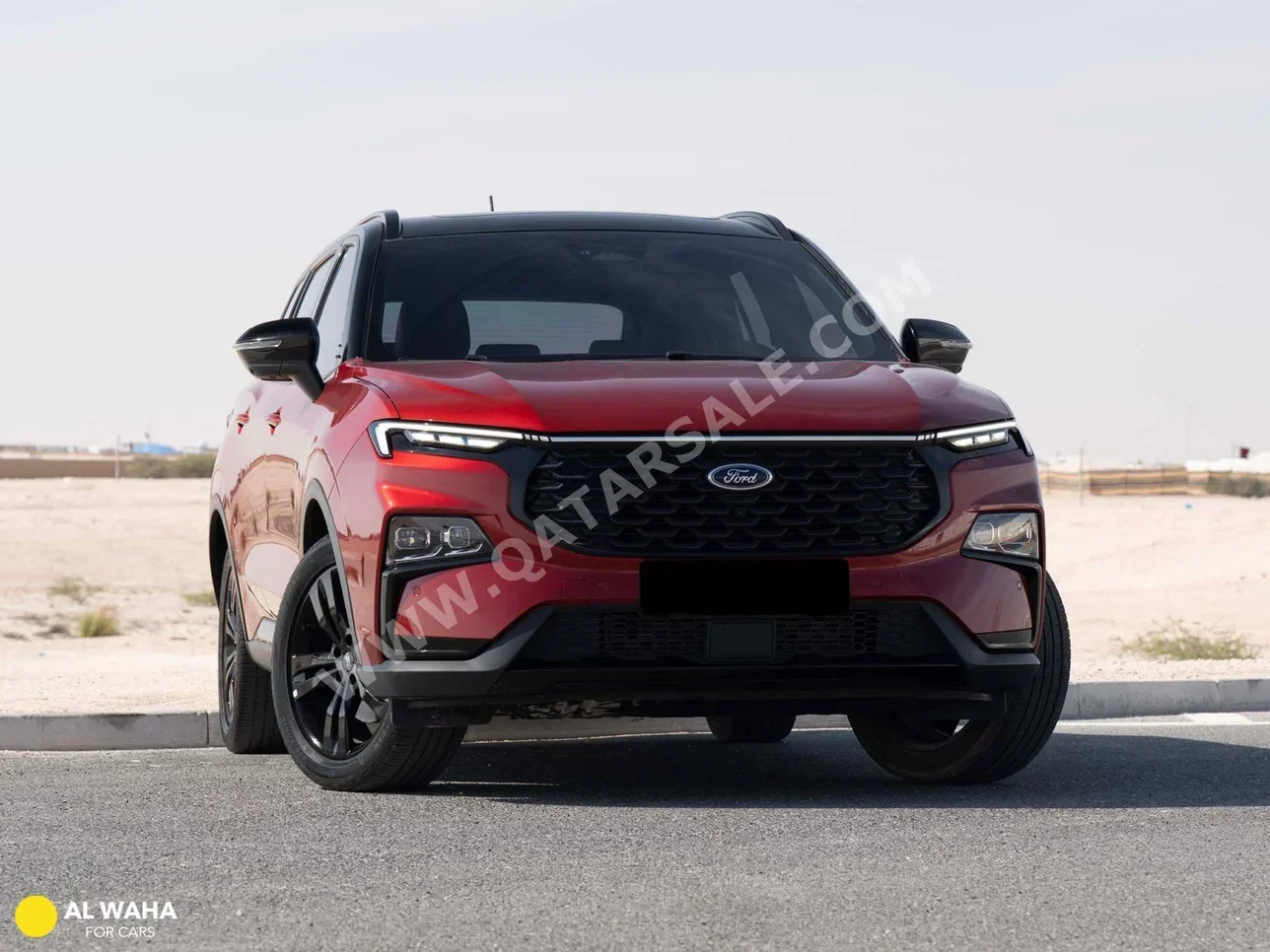 فورد تيريتوري تيتانيوم 2025 اوتوماتيك 2,700 كم 4 سلندر دفع رباعي اس يو في أحمر تحت الضمان