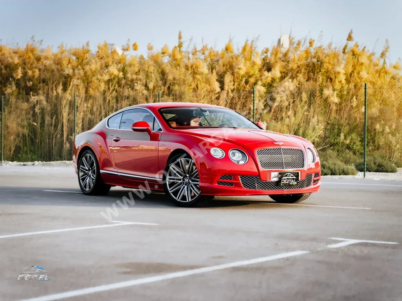 Bentley  Continental  GT Speed  2015  Automatic  162,000 Km  12 Cylinder  All Wheel Drive (AWD)  Sedan  Red and Gray