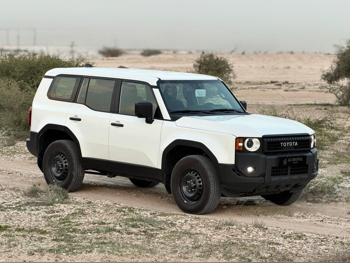 Toyota  Prado  2025  Automatic  22,000 Km  4 Cylinder  Four Wheel Drive (4WD)  SUV  White  With Warranty