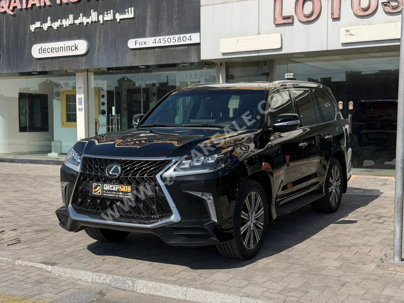 لكزس  ال اكس  570  2018  اوتوماتيك  190,000 كم  8 سلندر  دفع رباعي  اس يو في  أسود