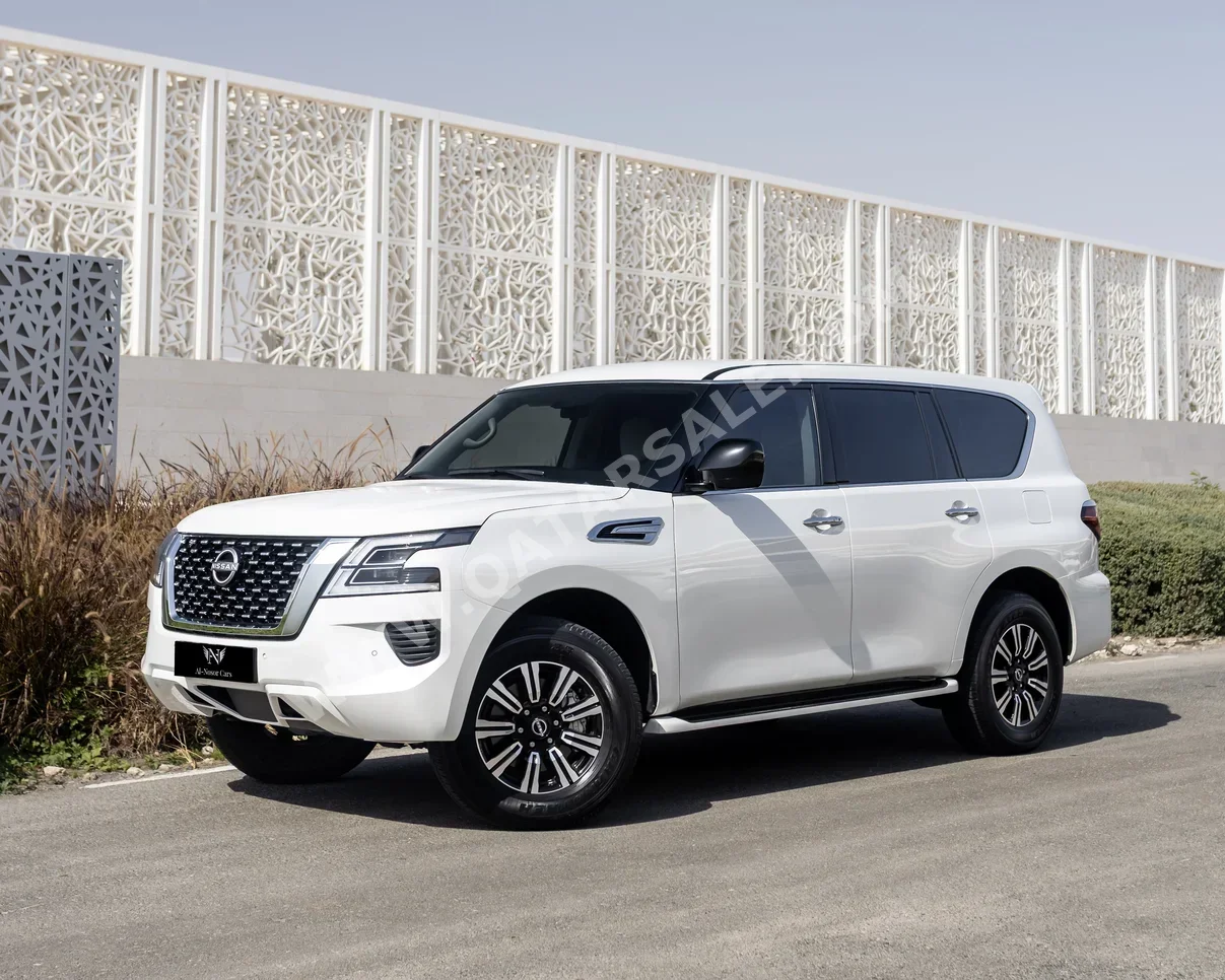Nissan  Patrol  XE  2024  Automatic  25,000 Km  6 Cylinder  Four Wheel Drive (4WD)  SUV  White  With Warranty
