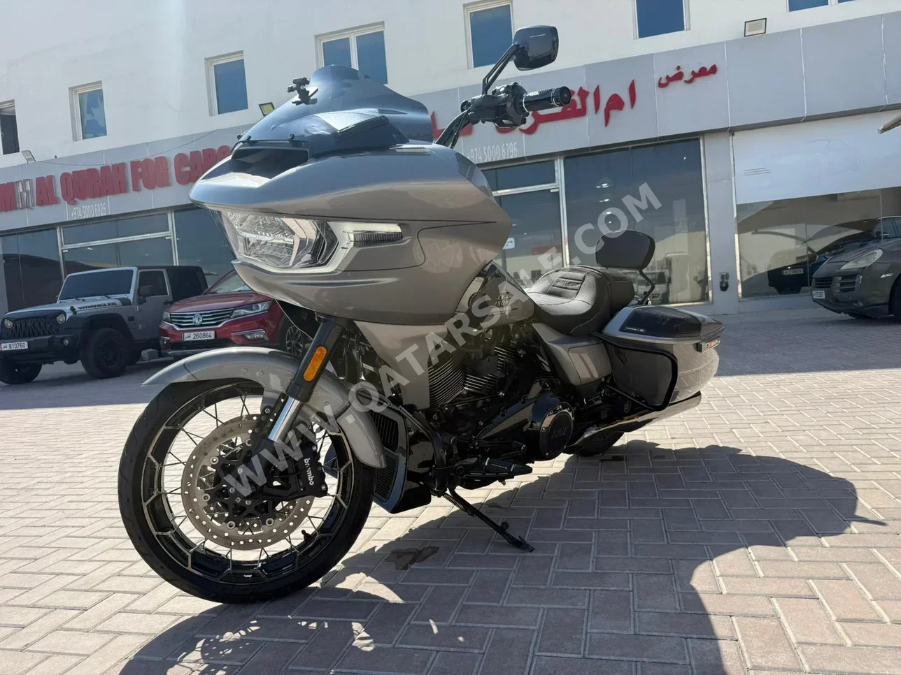 هارلي ديفيدسون سي في او روود جلايد - 2023 - اللون رمادي - الضمان