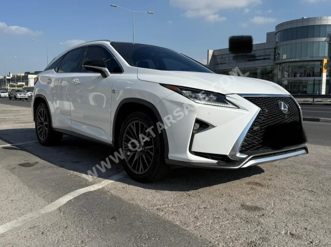 Lexus  RX  350 F Sport  2017  Automatic  82,000 Km  6 Cylinder  Four Wheel Drive (4WD)  SUV  White