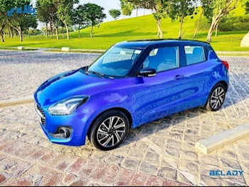 Suzuki  Swift  4 Cylinder  Hatchback  Blue  2022