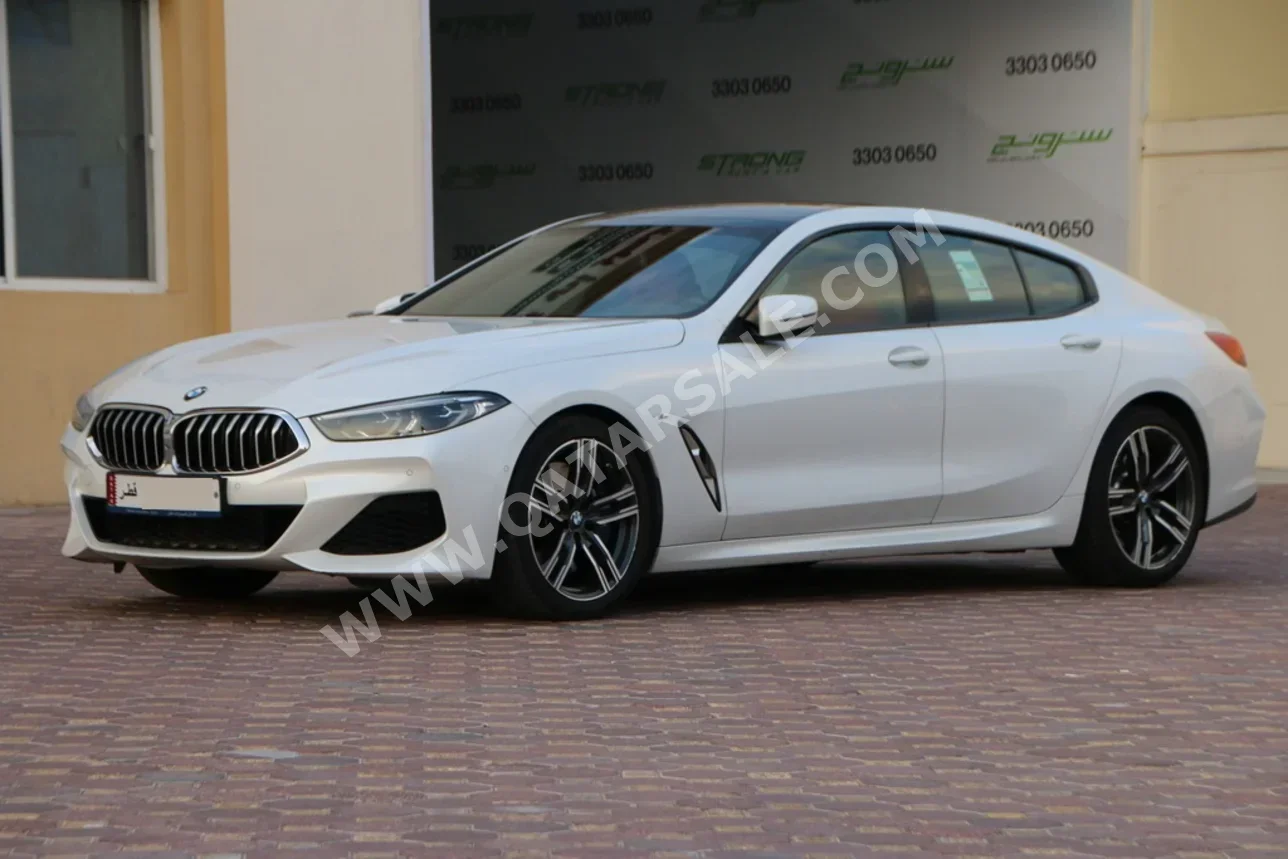 BMW 8-Series 840 i 2020 Automatic 148,000 Km 6 Cylinder Rear Wheel Drive (RWD) Sedan White