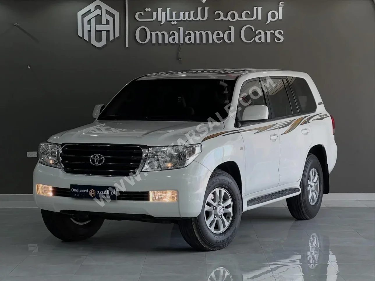 تويوتا لاند كروزر جي اكس 2011 اوتوماتيك 399,000 كم 6 سلندر دفع رباعي اس يو في أبيض