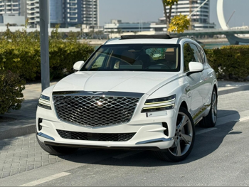 جينيسيس  جي في 80  2022  اوتوماتيك  54,000 كم  6 سلندر  دفع كلي مستمر  اس يو في  أبيض  تحت الضمان