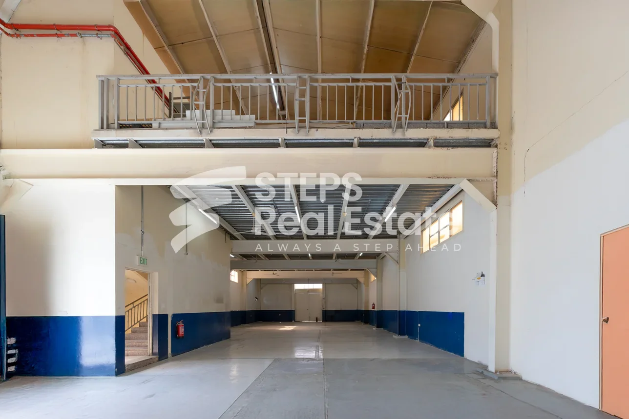 مخازن و مستودعات - الريان  - المنطقة الصناعية  -المساحة: 1000 متر مربع