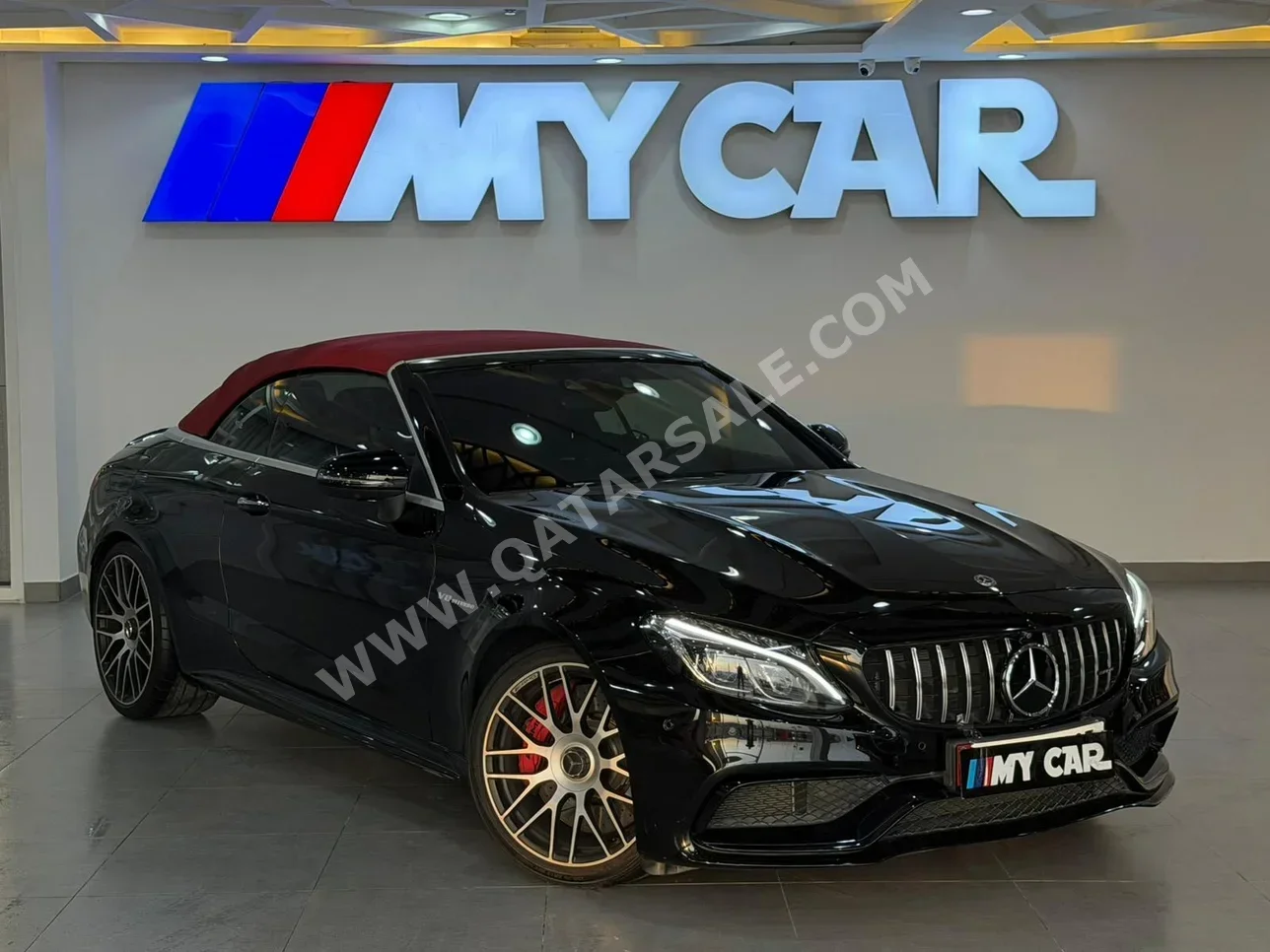 مرسيدس - بنز سي - كلاس 63 AMG 2017 اوتوماتيك 14,000 كم 8 سلندر دفع خلفي سيدان أسود