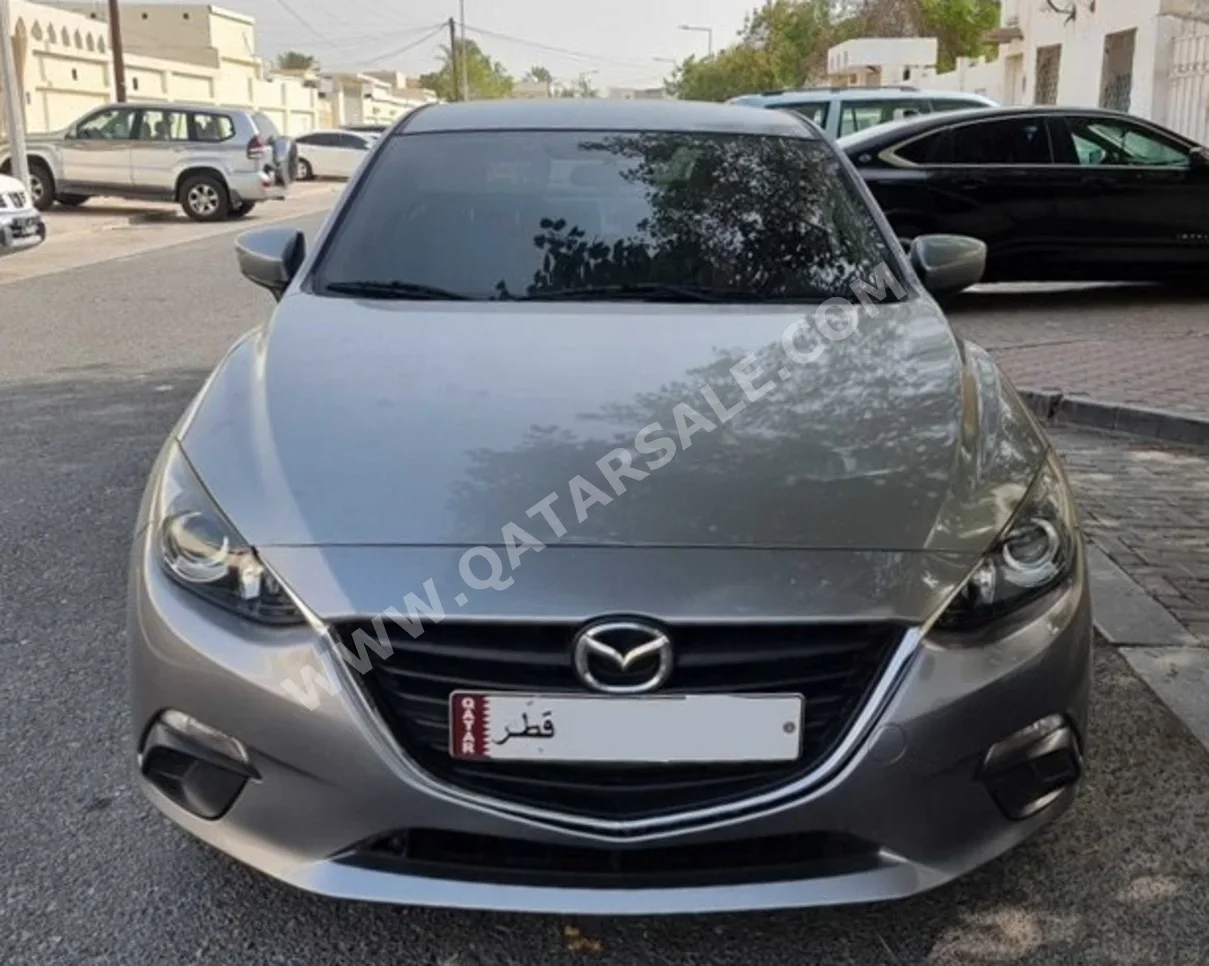 مازدا مازدا 3 2015 اوتوماتيك 170,000 كم 4 سلندر سحب امامي سيدان فضي