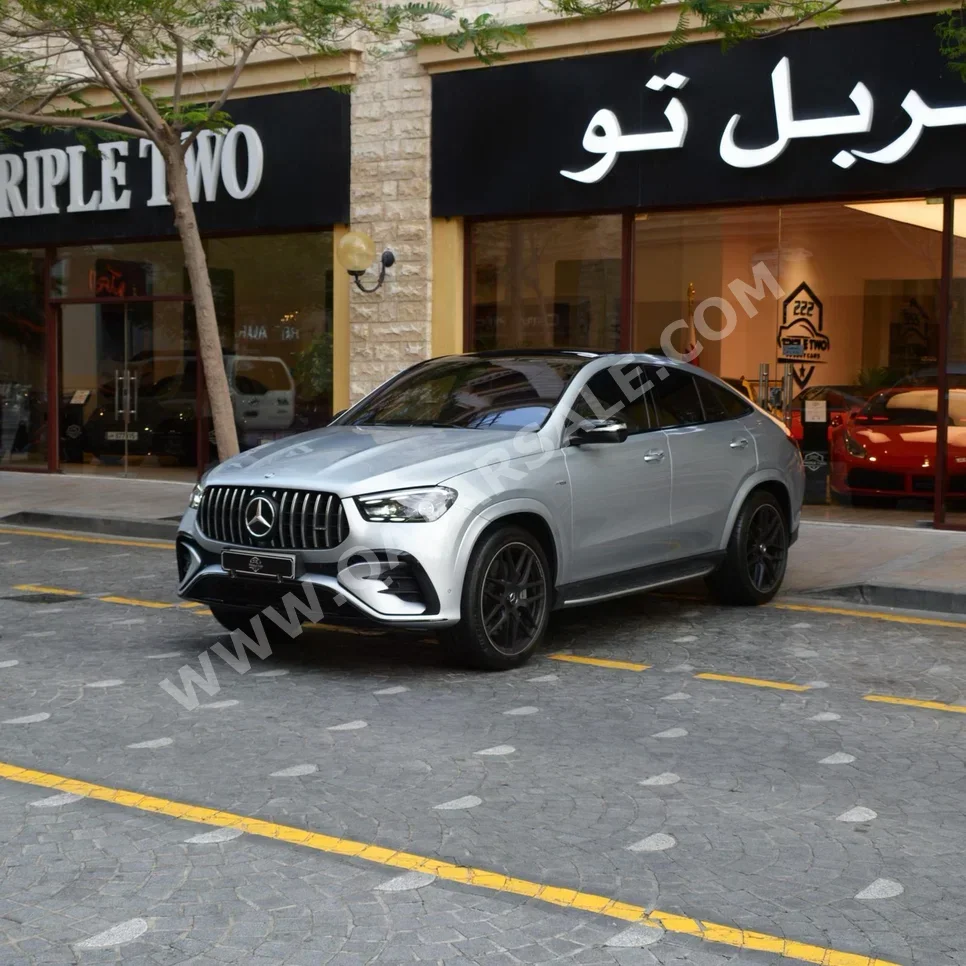 مرسيدس - بنز جي ال اي 53 اي ام جي 2024 اوتوماتيك 13,900 كم 8 سلندر دفع رباعي اس يو في رمادي تحت الضمان