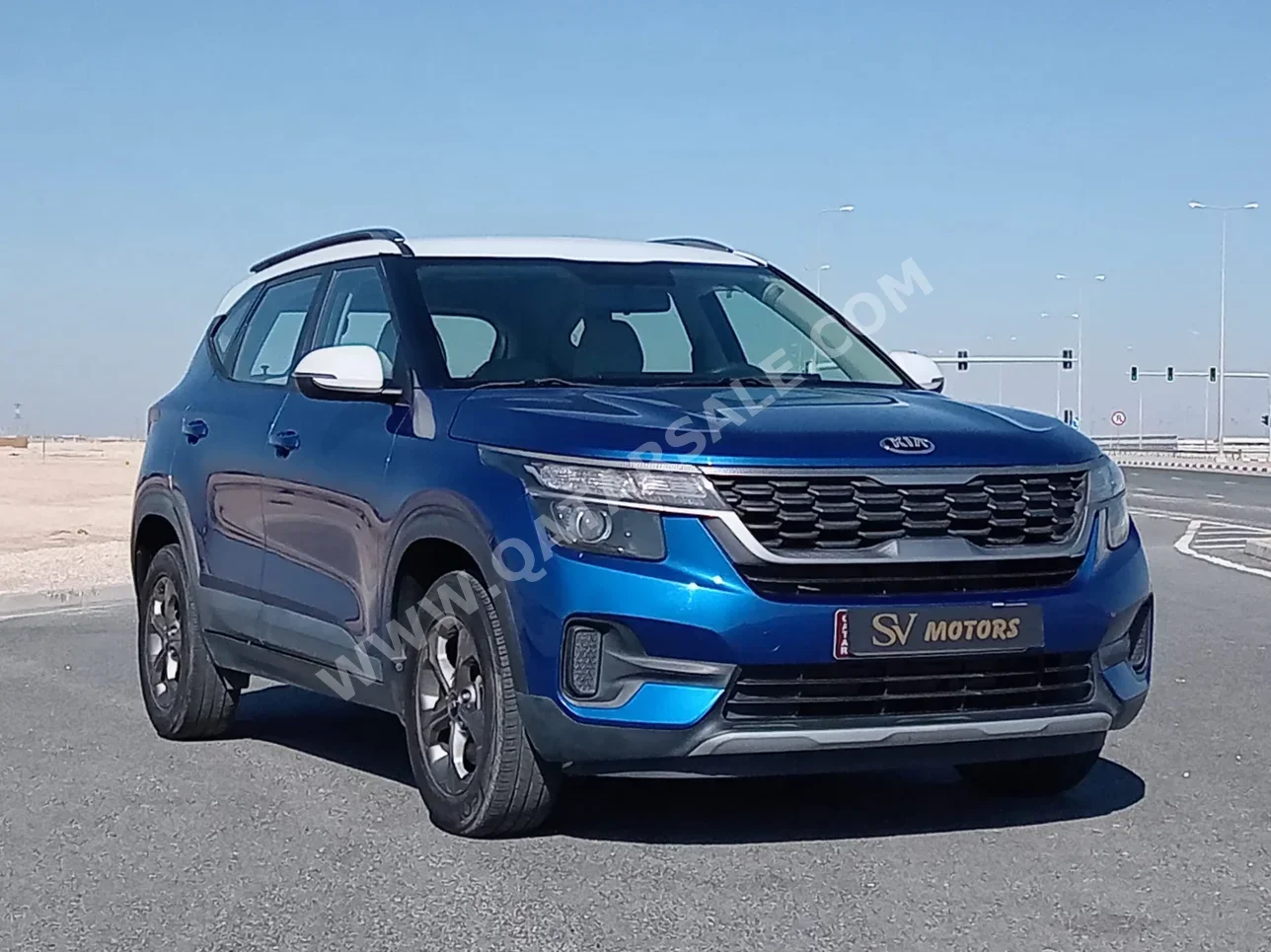 كيا سيلتوس 2021 اوتوماتيك 49,000 كم 4 سلندر دفع خلفي اس يو في ازرق