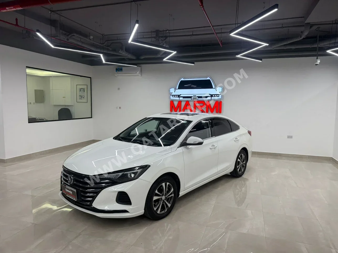 Changan  EADO  2022  Automatic  131,000 Km  4 Cylinder  Rear Wheel Drive (RWD)  Sedan  White  With Warranty