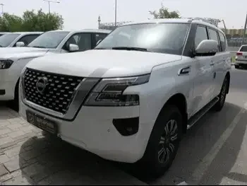 Nissan  Patrol  Titanium  2022  Automatic  0 Km  6 Cylinder  Four Wheel Drive (4WD)  SUV  White  With Warranty