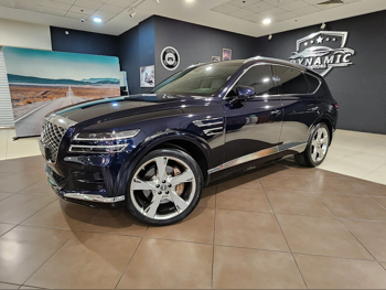 Genesis  GV 80  2023  Automatic  36,000 Km  6 Cylinder  All Wheel Drive (AWD)  SUV  Dark Blue  With Warranty