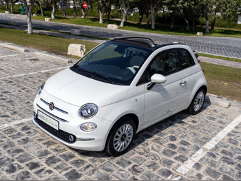 Fiat  500  2024  Automatic  3,400 Km  4 Cylinder  Front Wheel Drive (FWD)  Convertible  White  With Warranty