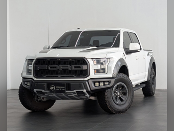 Ford  F  150 Raptor  2018  Automatic  110,350 Km  8 Cylinder  Four Wheel Drive (4WD)  Pick Up  White  With Warranty