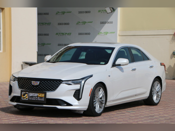 Cadillac  CT4  2020  Automatic  83,400 Km  4 Cylinder  Rear Wheel Drive (RWD)  Sedan  White  With Warranty