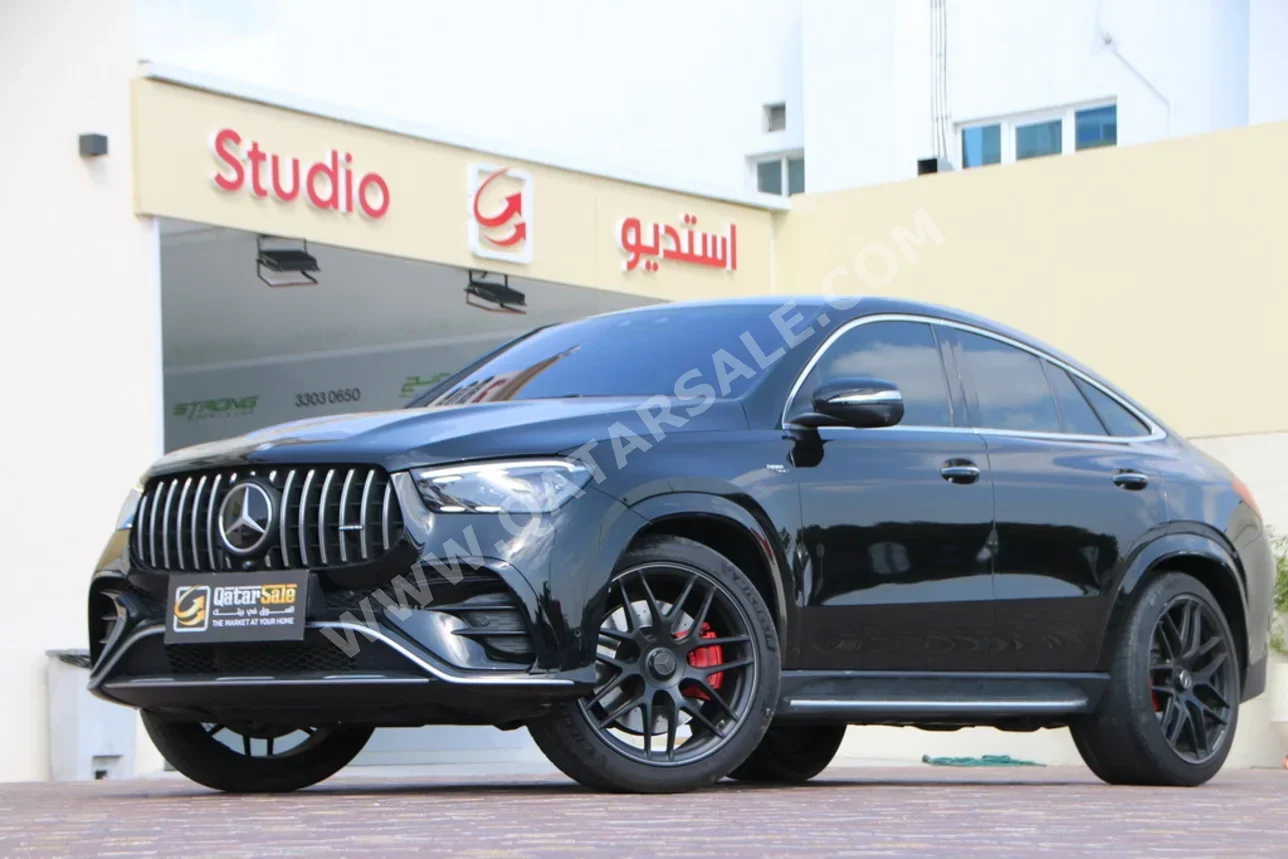 مرسيدس - بنز جي ال اي 53 ايه ام جي كووب 2023 اوتوماتيك 56,000 كم 6 سلندر دفع رباعي اس يو في أسود تحت الضمان