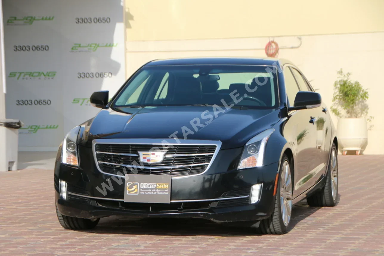 كاديلاك ايه تي اس 2017 اوتوماتيك 88,000 كم 4 سلندر دفع خلفي سيدان أسود