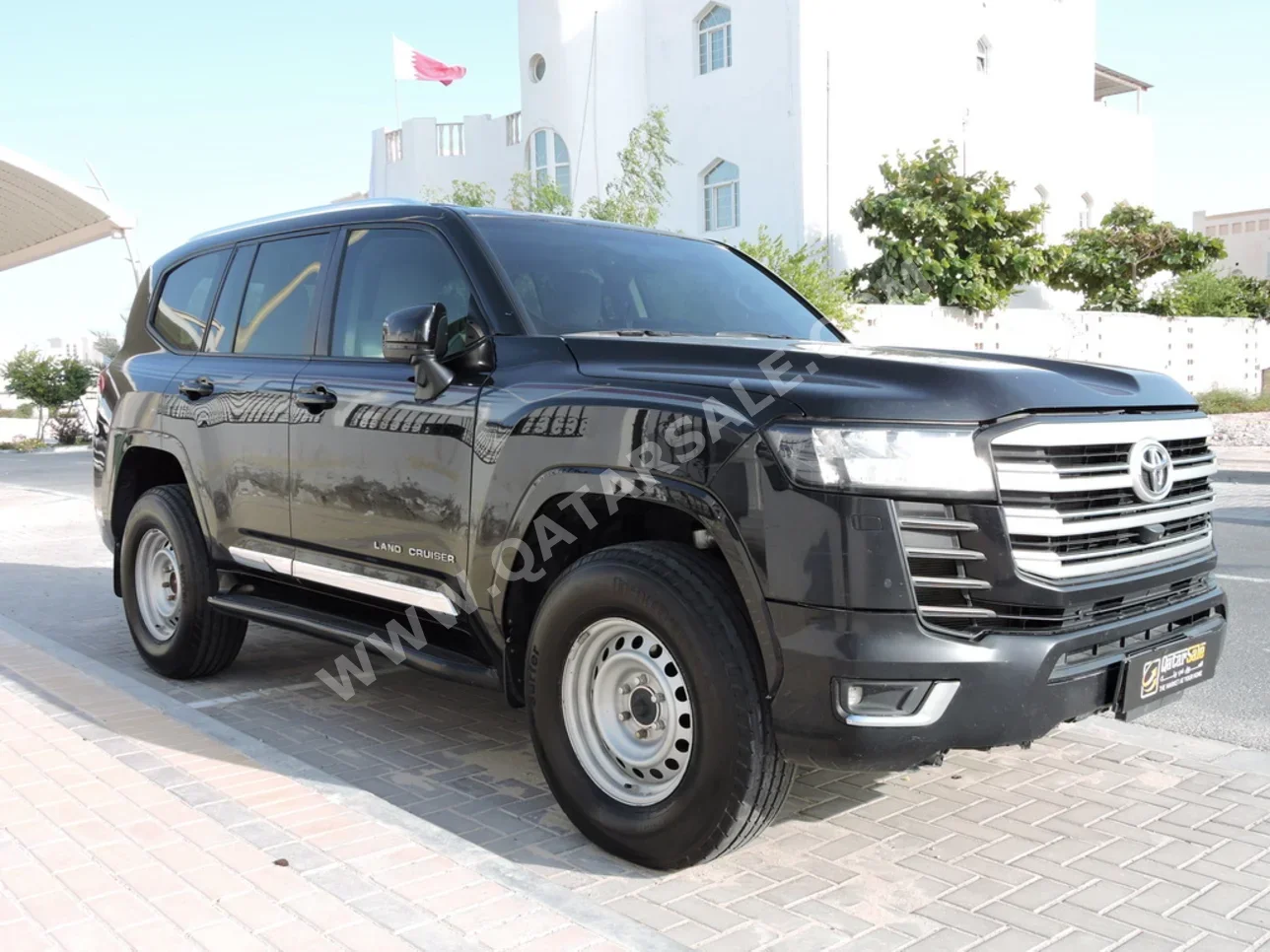 تويوتا لاند كروزر جي اكس ار توين توربو 2023 اوتوماتيك 217,600 كم 6 سلندر دفع رباعي اس يو في أسود
