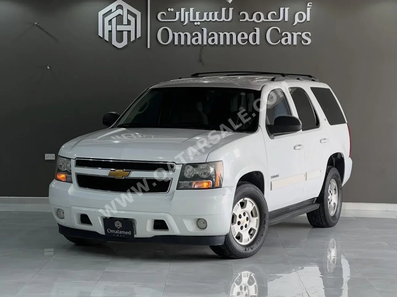 شفروليه تاهو ال تي 2012 اوتوماتيك 233,000 كم 8 سلندر دفع كلي مستمر اس يو في أبيض