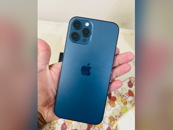 هواتف نقالة ابل  - ايفون 12  - برو ماكس  - أزرق  - 256 جيجابايت