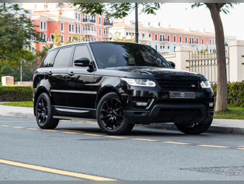 Land Rover  Range Rover  Sport Super charged  2016  Automatic  119,000 Km  8 Cylinder  All Wheel Drive (AWD)  SUV  Black  With Warranty