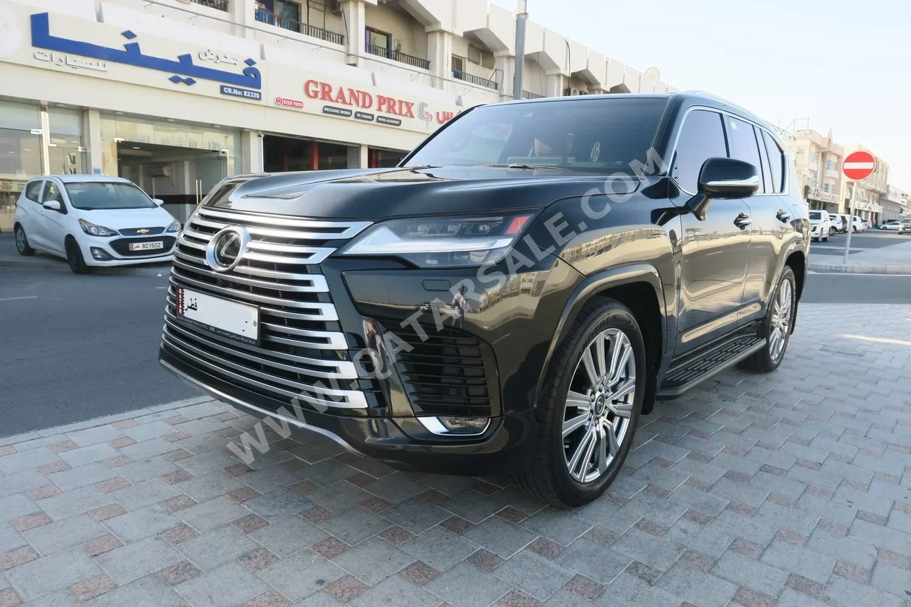 Lexus  LX  600 VIP  2023  Automatic  28,000 Km  6 Cylinder  Four Wheel Drive (4WD)  SUV  Black  With Warranty