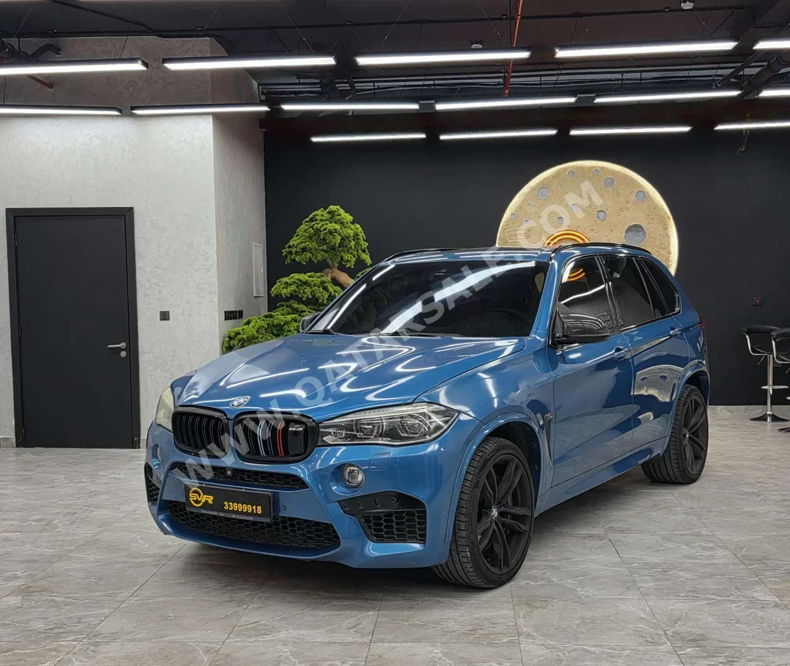 بي ام دبليو  الفئة - اكس  اكس 5 ام  2016  اوتوماتيك  245,000 كم  8 سلندر  دفع رباعي  اس يو في  ازرق