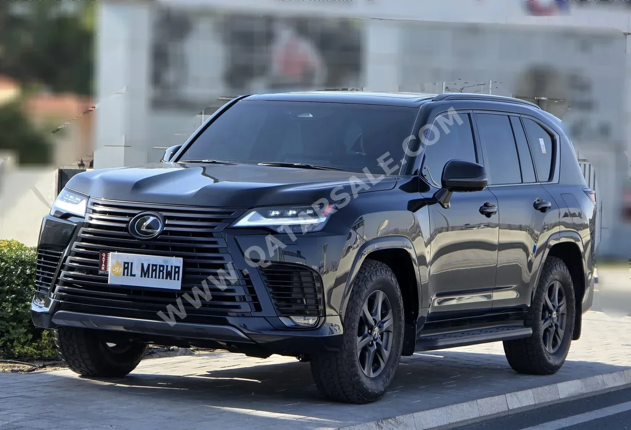Lexus  LX  600 Overtrail  2025  Automatic  8,000 Km  6 Cylinder  Four Wheel Drive (4WD)  SUV  Black  With Warranty