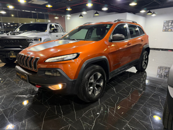 Jeep  Cherokee  TrailHawk  2015  Automatic  137,000 Km  4 Cylinder  Four Wheel Drive (4WD)  SUV  Orange