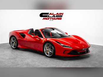 Ferrari  F8  Spider  2022  Automatic  23,807 Km  8 Cylinder  Rear Wheel Drive (RWD)  Convertible  Red