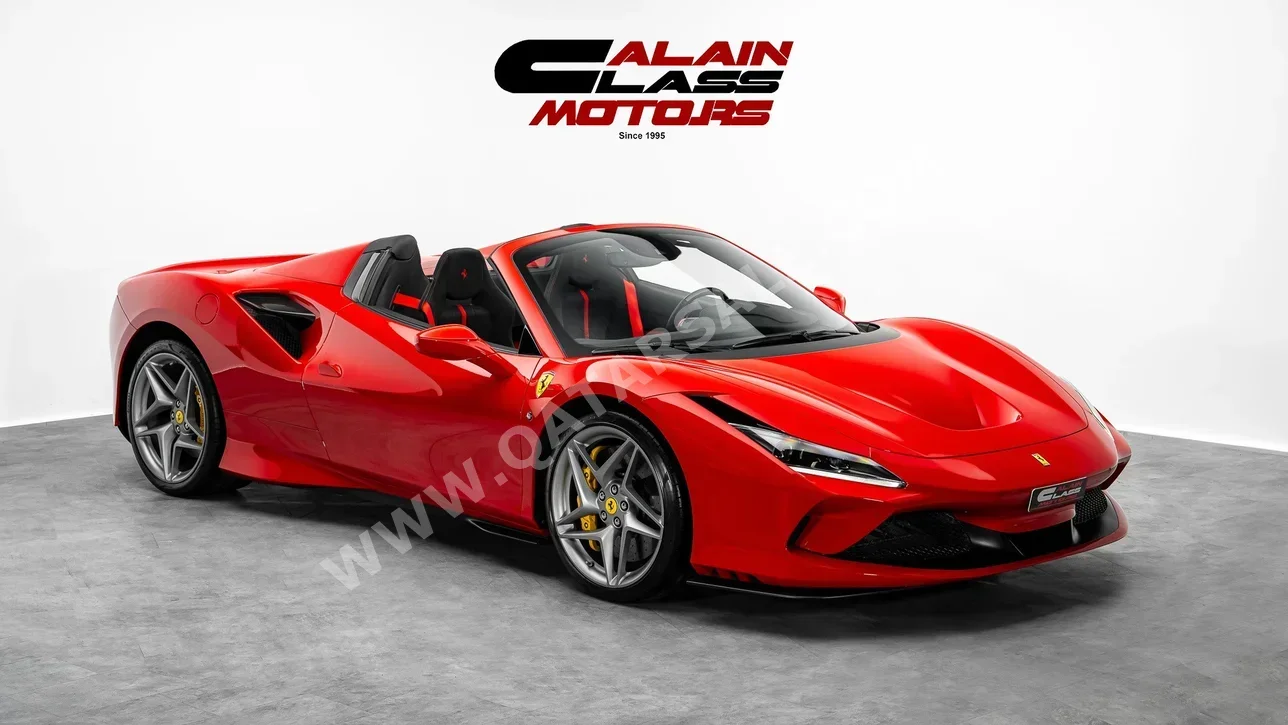 Ferrari  F8  Spider  2022  Automatic  23,807 Km  8 Cylinder  Rear Wheel Drive (RWD)  Convertible  Red