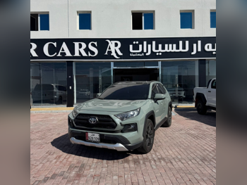 Toyota  Rav 4  2024  Automatic  9,000 Km  4 Cylinder  Four Wheel Drive (4WD)  SUV  Light Green  With Warranty