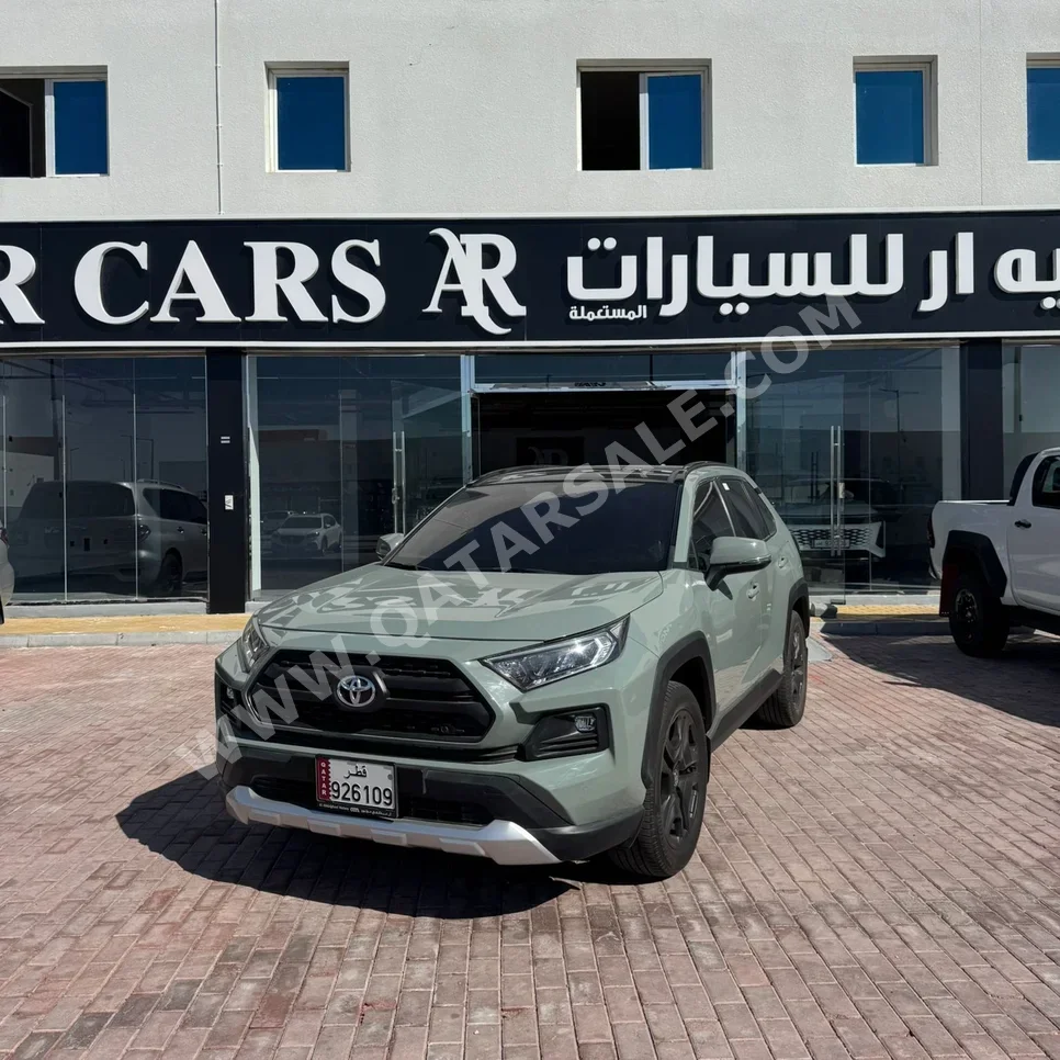 Toyota  Rav 4  2024  Automatic  9,000 Km  4 Cylinder  Four Wheel Drive (4WD)  SUV  Light Green  With Warranty