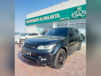 Land Rover  Range Rover  Sport  2014  Automatic  118,000 Km  8 Cylinder  Four Wheel Drive (4WD)  SUV  Black