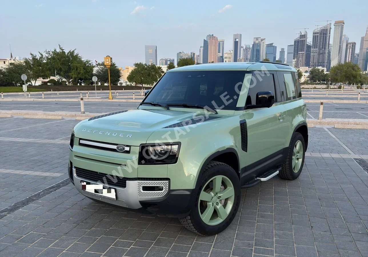 Land Rover  Defender  75th Limited Edition  2023  Automatic  23,000 Km  6 Cylinder  Four Wheel Drive (4WD)  SUV  Green  With Warranty