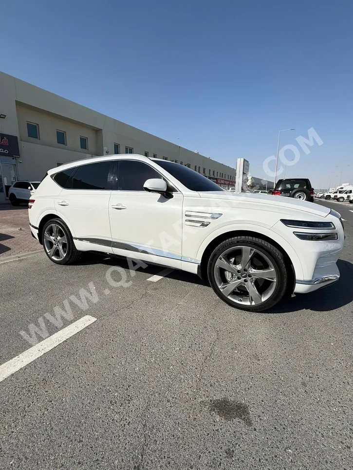 Genesis  GV 80  2021  Automatic  102,000 Km  6 Cylinder  Four Wheel Drive (4WD)  SUV  White