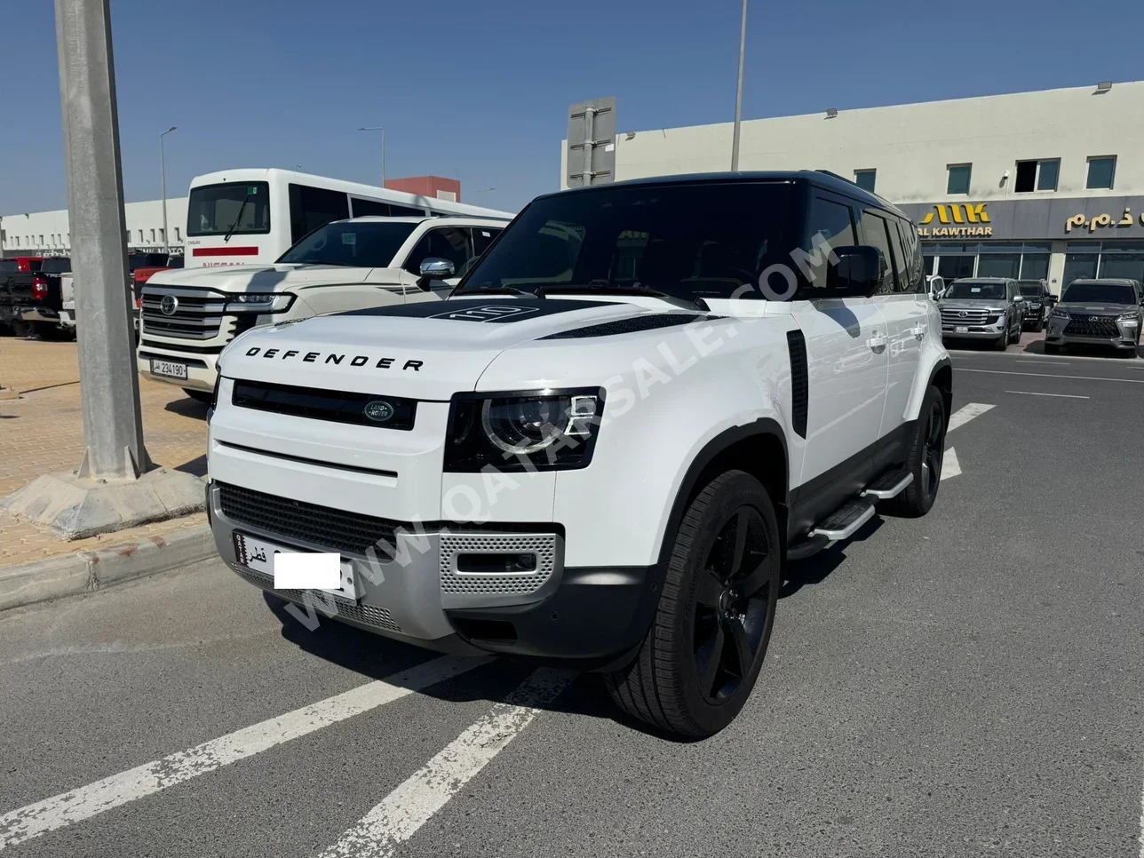 Land Rover Defender 110 HSE 2024 Automatic 60,000 Km 6 Cylinder Four Wheel Drive (4WD) SUV White