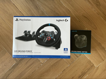 Console Accessories Steering Wheel with Shifter  - Logitech  - G29  - Black