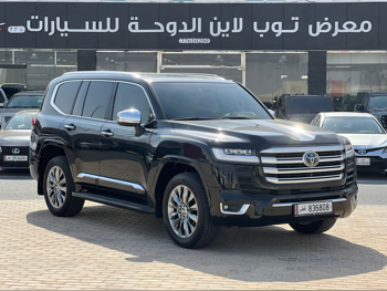 تويوتا  لاند كروزر  في اكس ار توين توربو  2023  اوتوماتيك  73,000 كم  6 سلندر  دفع رباعي  اس يو في  أسود  تحت الضمان
