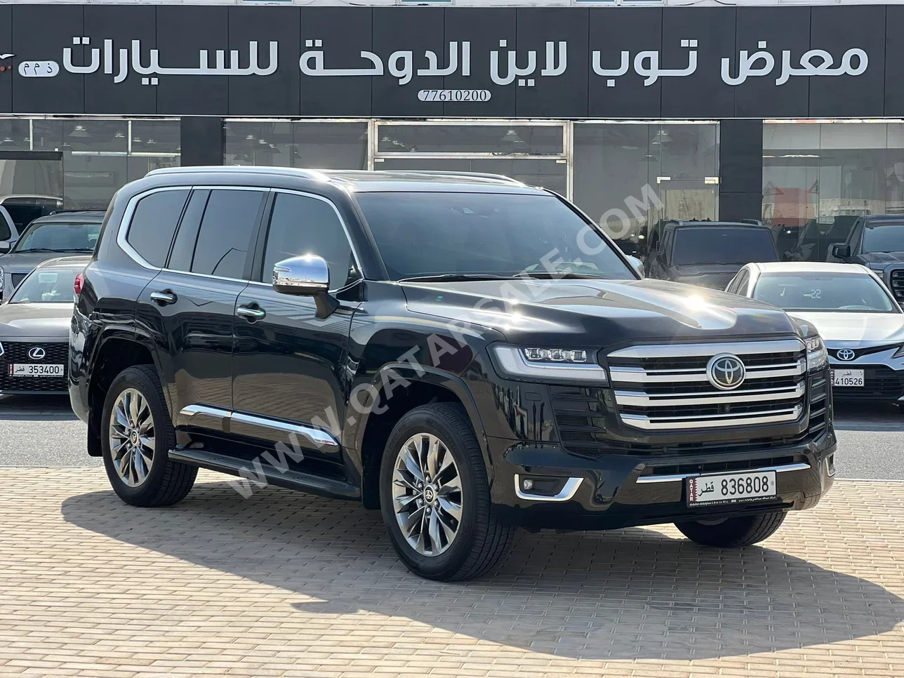 Toyota  Land Cruiser  VXR Twin Turbo  2023  Automatic  73,000 Km  6 Cylinder  Four Wheel Drive (4WD)  SUV  Black  With Warranty