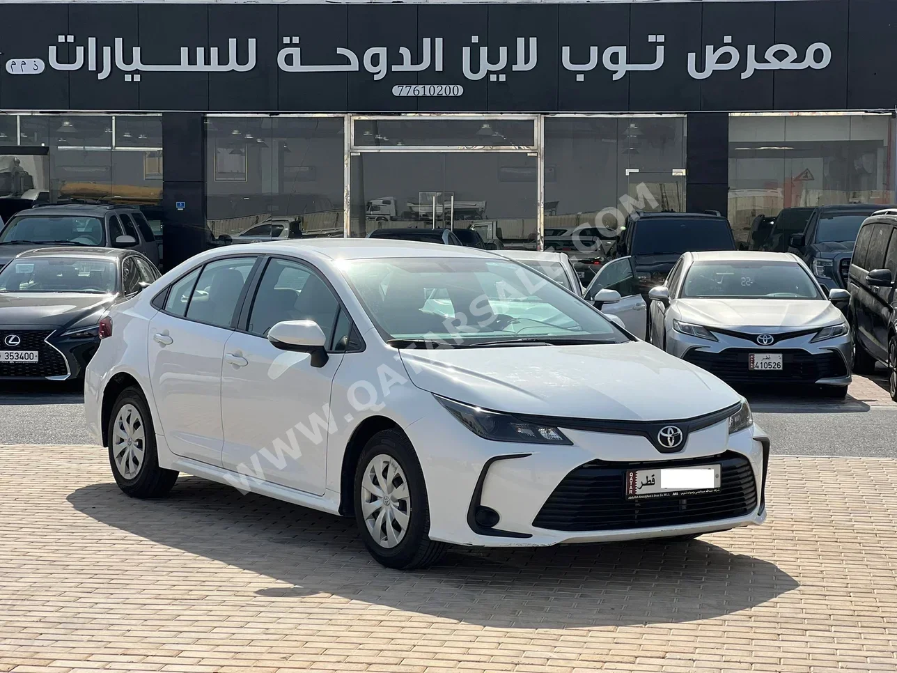 Toyota  Corolla  XLI  2023  Automatic  116,000 Km  4 Cylinder  Front Wheel Drive (FWD)  Sedan  White