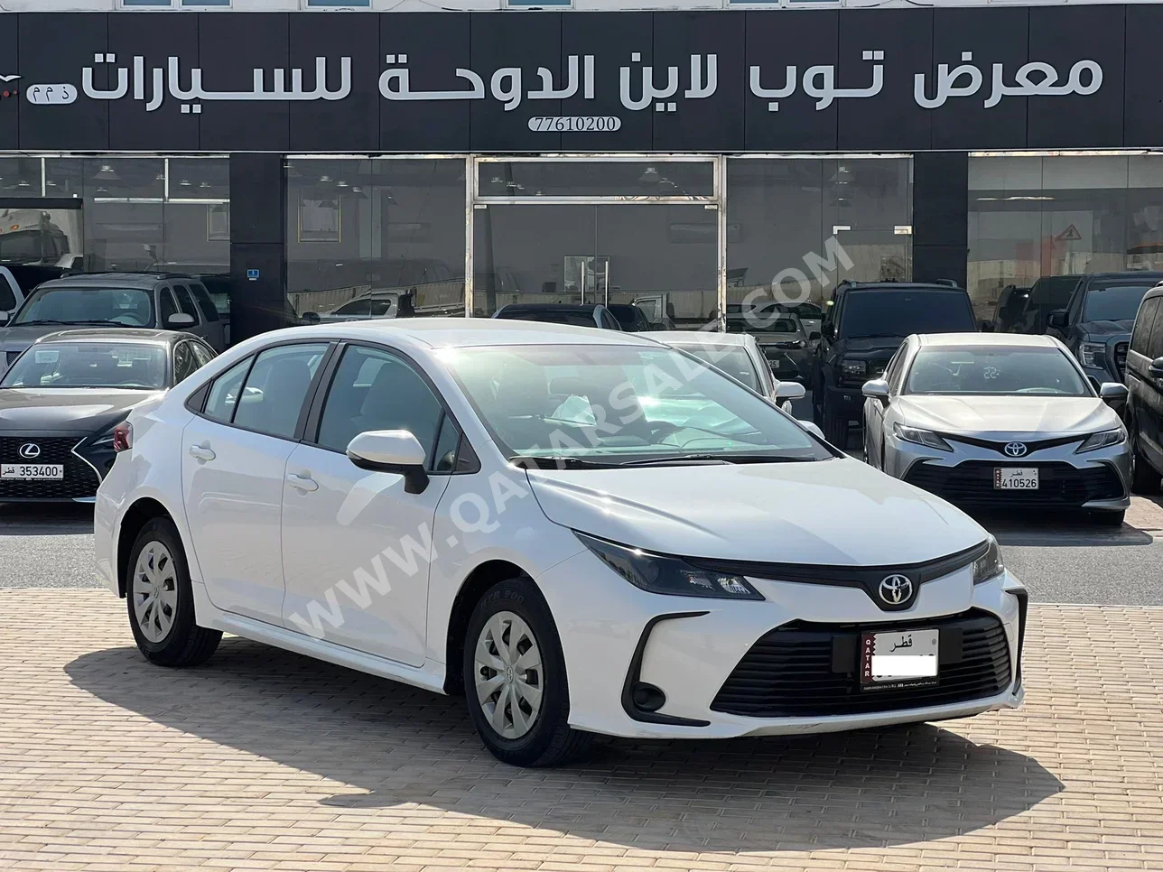 Toyota  Corolla  XLI  2023  Automatic  202,000 Km  4 Cylinder  Front Wheel Drive (FWD)  Sedan  White