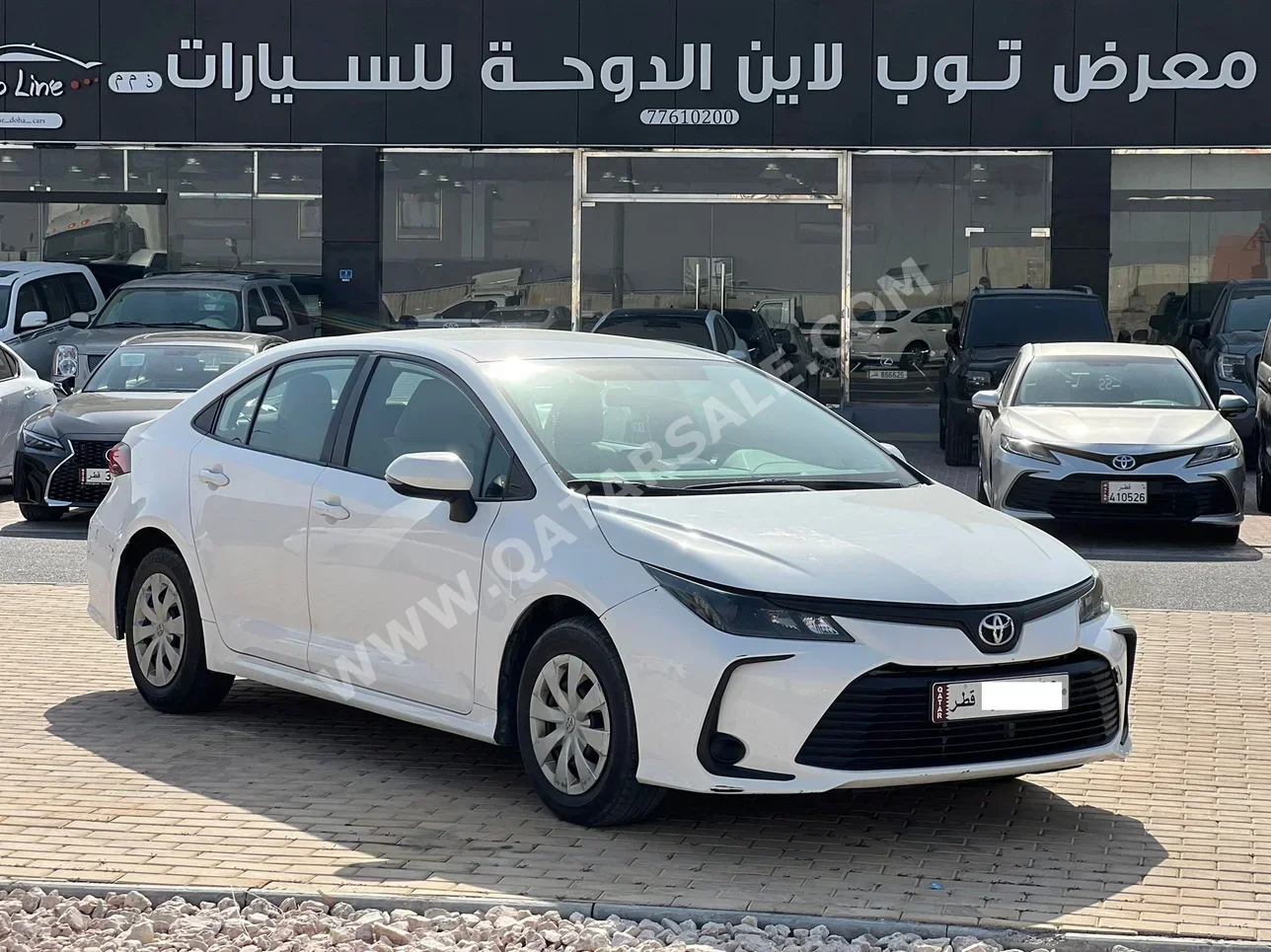 Toyota  Corolla  XLI  2023  Automatic  193,000 Km  4 Cylinder  Front Wheel Drive (FWD)  Sedan  White