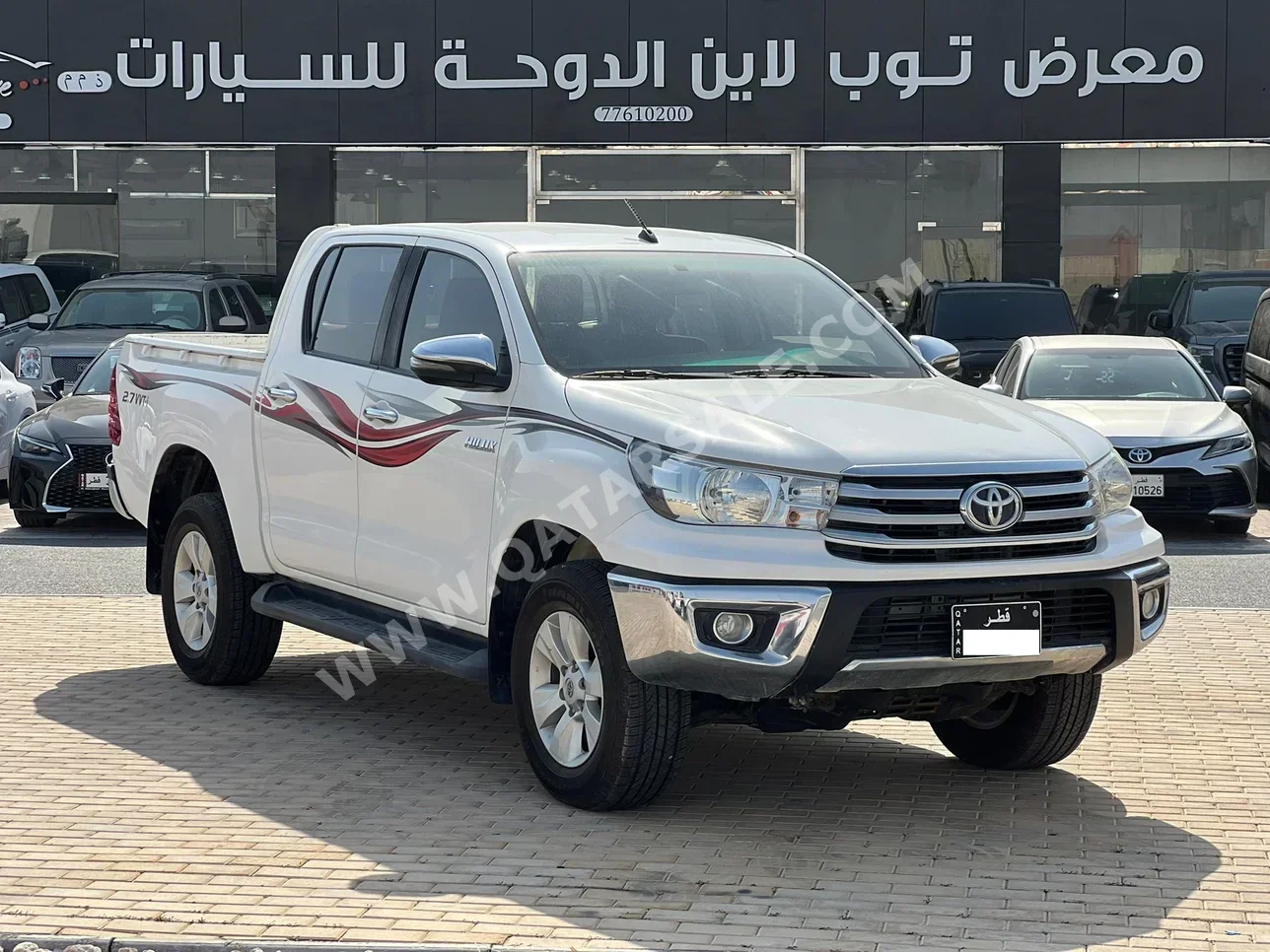 Toyota  Hilux  2020  Automatic  62,000 Km  4 Cylinder  Four Wheel Drive (4WD)  Pick Up  White