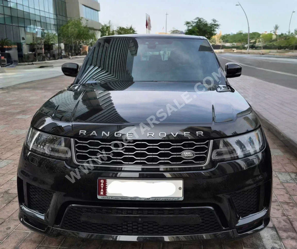 Land Rover  Range Rover  Sport  2021  Automatic  53,000 Km  8 Cylinder  Four Wheel Drive (4WD)  SUV  Black  With Warranty