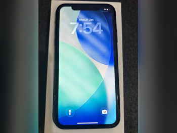 هواتف نقالة ابل  - ايفون 11  - أسود  - 128 جيجابايت