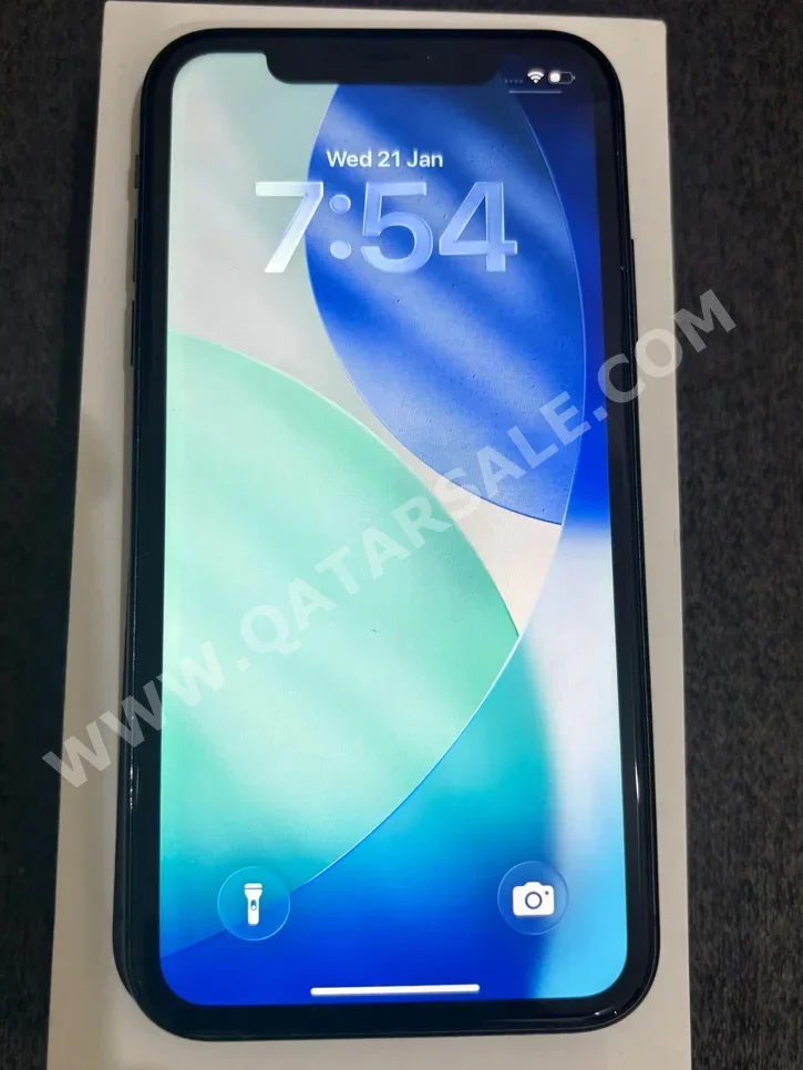 هواتف نقالة ابل - ايفون 11 - أسود - 128 جيجابايت